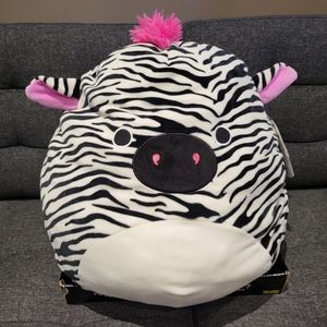 Squishmallow 16" New Tracey the Zebra